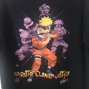 Naruto Manga Anime Shadow Clone Jutsu T-Shirt